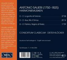 Antonio Salieri (1750-1825): Harmoniemusiken, CD
