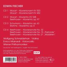 Edwin Fischer - Salzburger Festspiele, 4 CDs