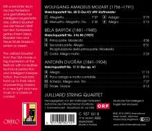 Juilliard String Quartet - Mozart / Bartok / Dvorak, CD