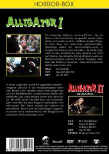 Alligator 1 &amp; 2, DVD