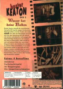 Buster Keaton DVD 2 - Wasser hat keine Balken, DVD
