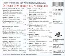 Windsbacher Knabenchor - Singet dem Herrn ein neues Lied, CD