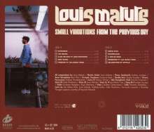 Louis Matute: Small Variations Of The Previous Day, CD