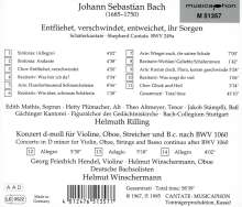 Johann Sebastian Bach (1685-1750): Kantate BWV 249a "Schäferkantate", CD