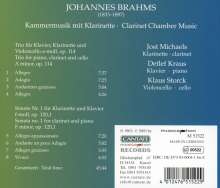 Johannes Brahms (1833-1897): Klarinettentrio op.114, CD