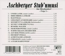 Aschberger Stub'nmusi: Am Ofenbankerl-Folge 5, CD