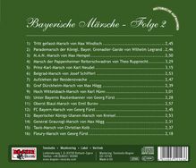 Bayerische Märsche Folge 2, CD