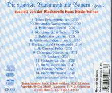 Hans Niederleitner: Die schönste Blasmusik aus Bayern 2, CD