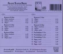Franz Xaver Brixi (1732-1771): Orgelkonzerte Nr.1-5, 2 CDs