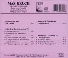 Max Bruch (1838-1920): Symphonie Nr.1 Es-dur op.28, CD