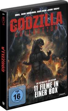 Godzilla (Limited Edition) (11 Filme), 11 DVDs