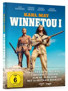 Winnetou I (Ultra HD Blu-ray &amp; Blu-ray im Mediabook), 1 Ultra HD Blu-ray und 1 Blu-ray Disc