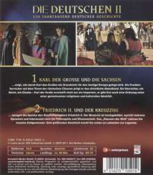 Die Deutschen II Teil 1+2: Karl der Gr. / Friedrich II. (Blu-ray), Blu-ray Disc