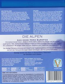 Die Alpen: Deutschland &amp; Österreich / Italien &amp; Schweiz (Blu-ray), Blu-ray Disc