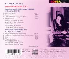 Max Reger (1873-1916): Klavierquintett op.64, CD