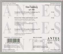 Eino Tamberg (1930-2010): Symphonien Nr.1 &amp; 2, CD