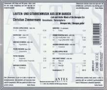 Christian Zimmermann - Lauten- &amp; Gitarrenmusik des Barock, CD