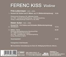 Fritz Leitermeyer (1925-2006): Konzert für Violine &amp; Bläser op.21, CD