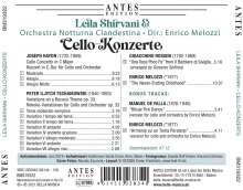 Leila Shirvani - Cello-Konzerte, CD