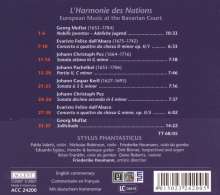 L'Harmonie des Nations - Musik am Bayerischen Hof, CD