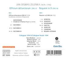Jan Dismas Zelenka (1679-1745): Requiem in D ZWF 46, 2 CDs
