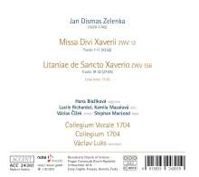 Jan Dismas Zelenka (1679-1745): Missa Divi Xaverii ZWV 12, CD