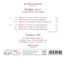 Jan Dismas Zelenka (1679-1745): Sonaten ZWV 181 Nr.1-6 für 2 Oboen &amp; Bc, 2 CDs
