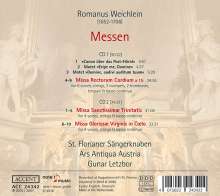 Romanus Weichlein (1652-1706): Messen, 2 CDs