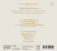 Franz Joseph Aumann (1728-1797): Passionsoratorium, 2 CDs