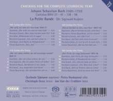 Johann Sebastian Bach (1685-1750): Kantaten BWV 27,47,96,138, Super Audio CD