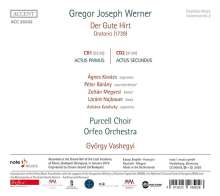 Gregor Joseph Werner (1695-1766): Der Gute Hirt (Oratorium), 2 CDs