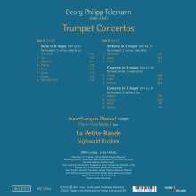 Georg Philipp Telemann (1681-1767): Trompetenkonzerte (140g), LP