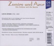 Louis Spohr (1784-1859): Zemire und Azor - Die Schöne und das Biest, 2 CDs