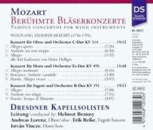Wolfgang Amadeus Mozart (1756-1791): Bläserkonzerte, CD