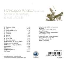 Francisco Tarrega (1852-1909): Gitarrenwerke, CD
