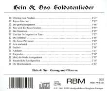Hein &amp; Oss: Soldatenlieder, CD