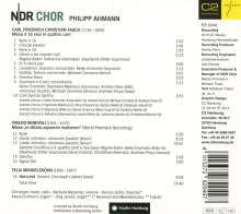 NDR Chor - A Quattro Cori, CD