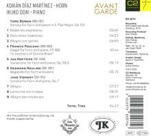Musik für Horn &amp; Klavier "Avantgarde", CD