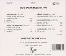 Svjatoslav Richter - Oleg-Kagan-Musikfest 1992, CD