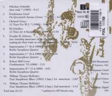 Berliner Saxophonquartett: 12 Notes, 4 Musicians &amp; The Blues, CD