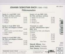 Johann Sebastian Bach (1685-1750): Flötensonaten BWV 1030,1032,1034,1035, CD