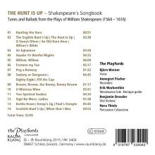 The Hunt Is Up - Shakespeare's Songbook, CD