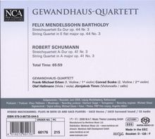 Gewandhaus-Quartett, Super Audio CD