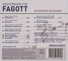 Musik für Fagott &amp; Klavier "Meisterwerke für Fagott", CD