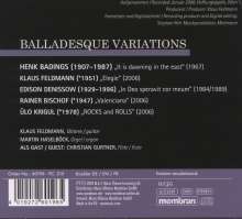 Balladesque Variations - Musik für Gitarre &amp; Orgel, CD