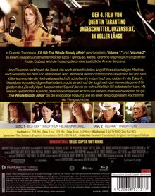 "Der 4. Film von Quentin Tarantino ungeschnitten, unzensiert, in voller Länge." Uma Thurman bereit zum Kampf.