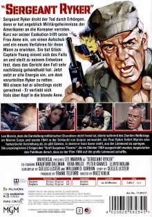 Sergeant Ryker - Hängt den Verräter!, DVD