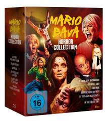 Mario Bava Horror Collection (Blu-ray), 5 Blu-ray Discs und 1 DVD