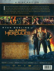 Der junge Hercules Vol. 1, 4 DVDs