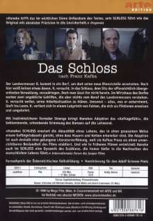Das Schloss, DVD